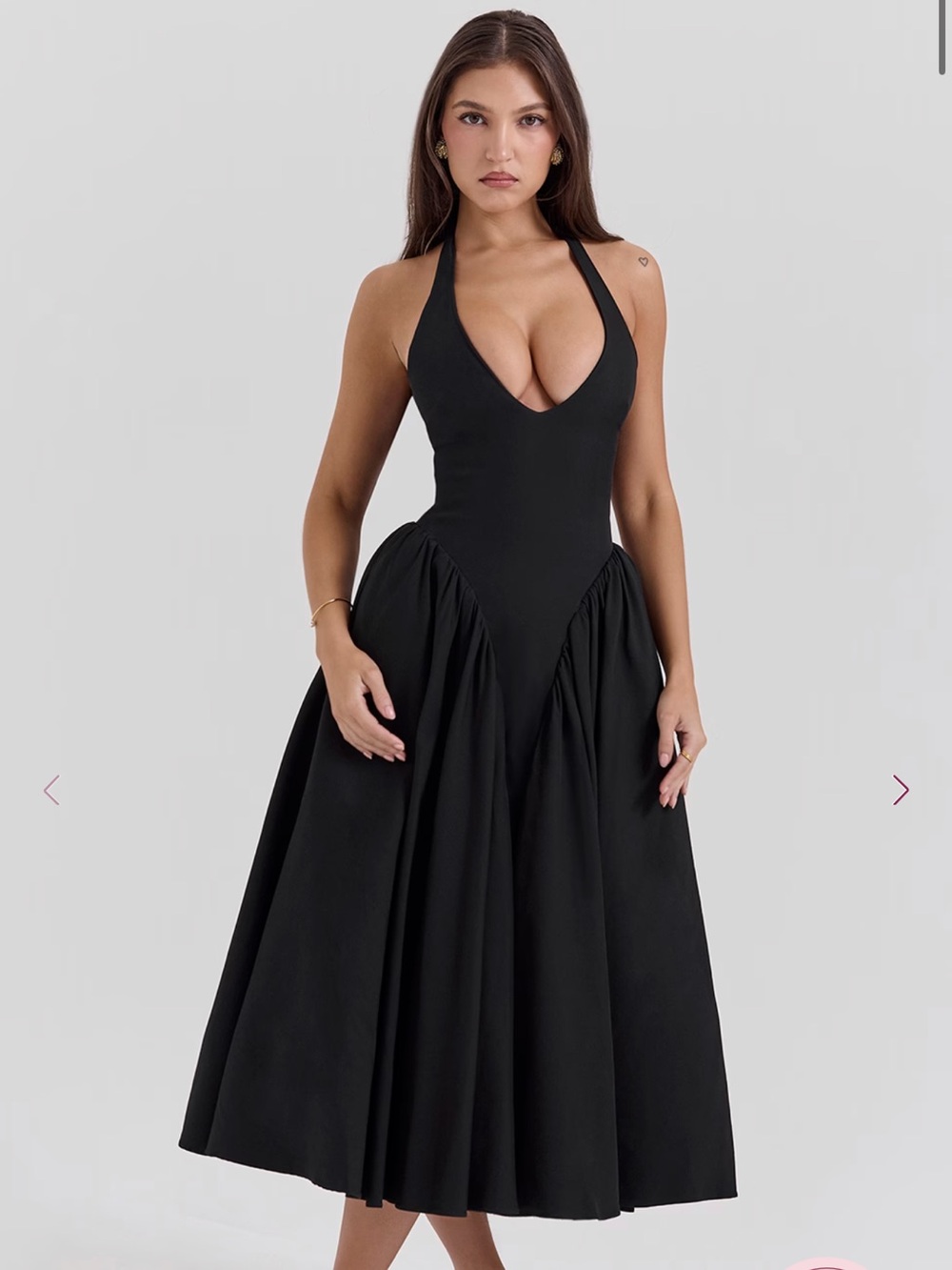 House of CB Marilyn Dress Black S